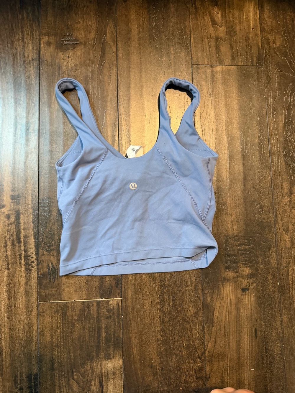 lululemon athletica Periwinkle Scoop Neck Cropped Tank
